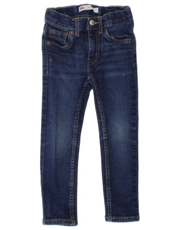 Levi's Jungen 510 Skinny Jeans 2–3 Jahre W20 L15 Blaue Baumwolle