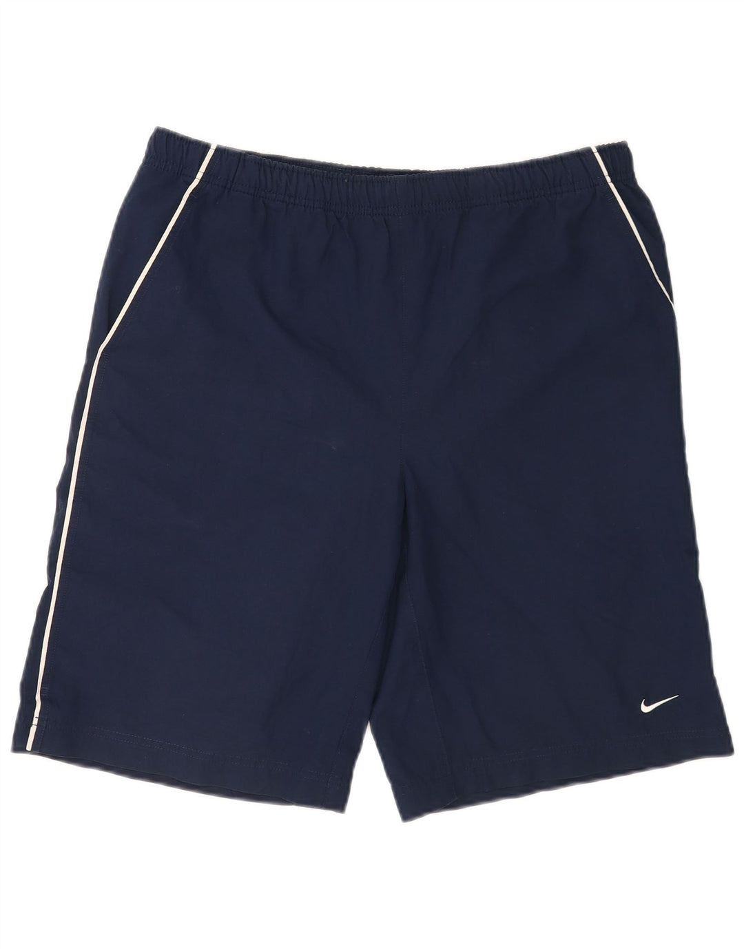 Nike Herren Graphic Regular Sport Shorts Medium Marineblau Polyester Sport
