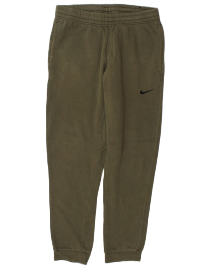 Nike Herren-Trainingshose, Jogginghose, mittelgrüne Baumwolle