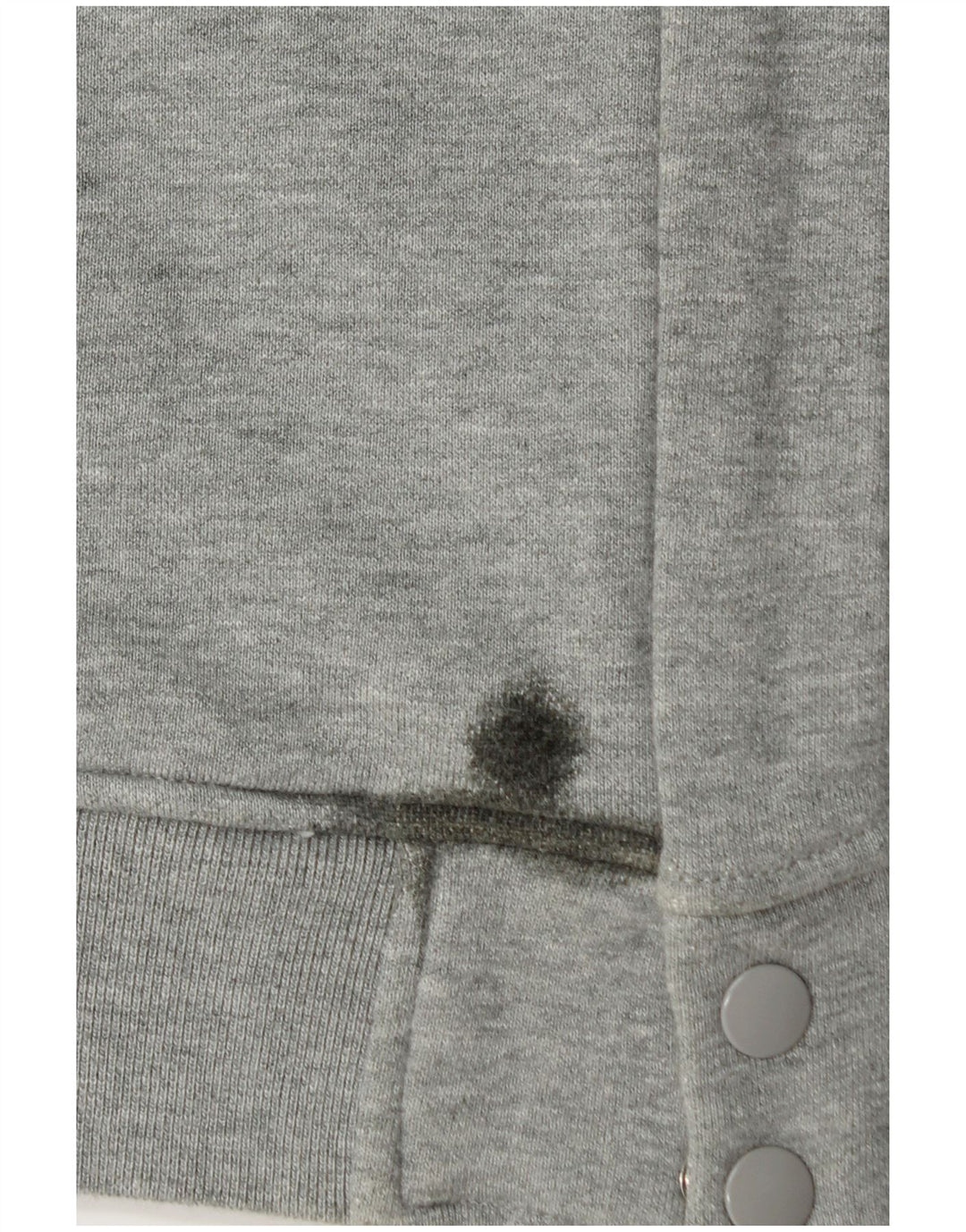 Nike Herren-Trainingsanzugoberjacke aus mittelgrauer Baumwolle