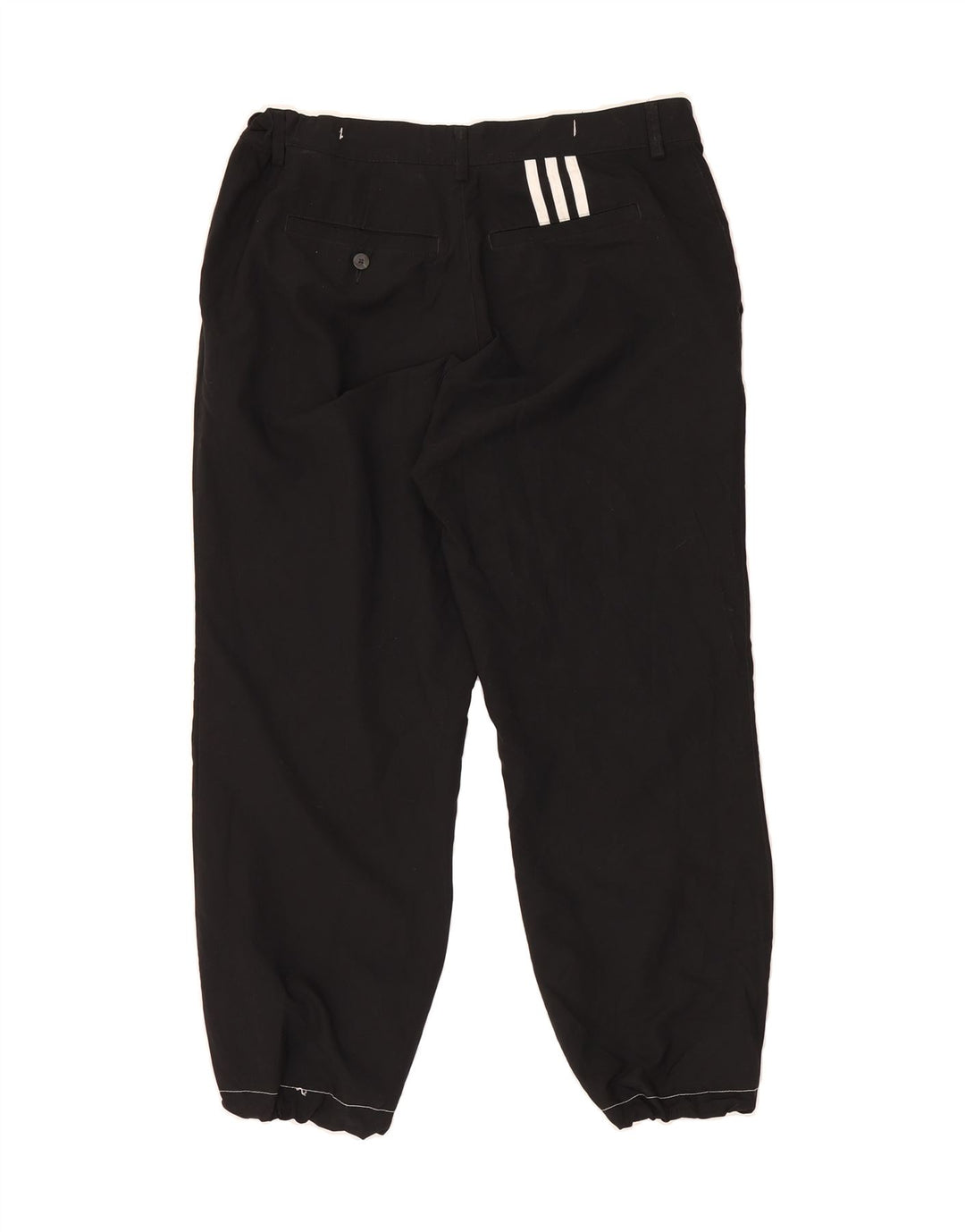ADIDAS Mens Climalite Joggers Chino Trousers W34 L26 Black Polyester Vintage Adidas and Second-Hand Adidas from Messina Hembry 