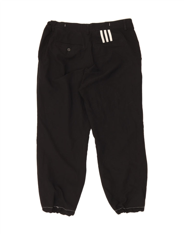 ADIDAS Mens Climalite Joggers Chino Trousers W34 L26 Black Polyester Vintage Adidas and Second-Hand Adidas from Messina Hembry 