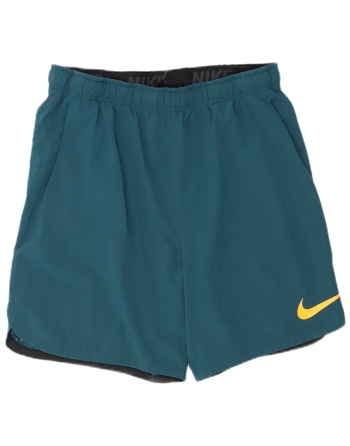 Nike Herren Dri Fit Sport Shorts XL Blau Polyester