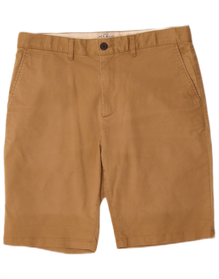Jack Wills Herren-Chinoshorts W34, Größe L, Beige, Baumwolle