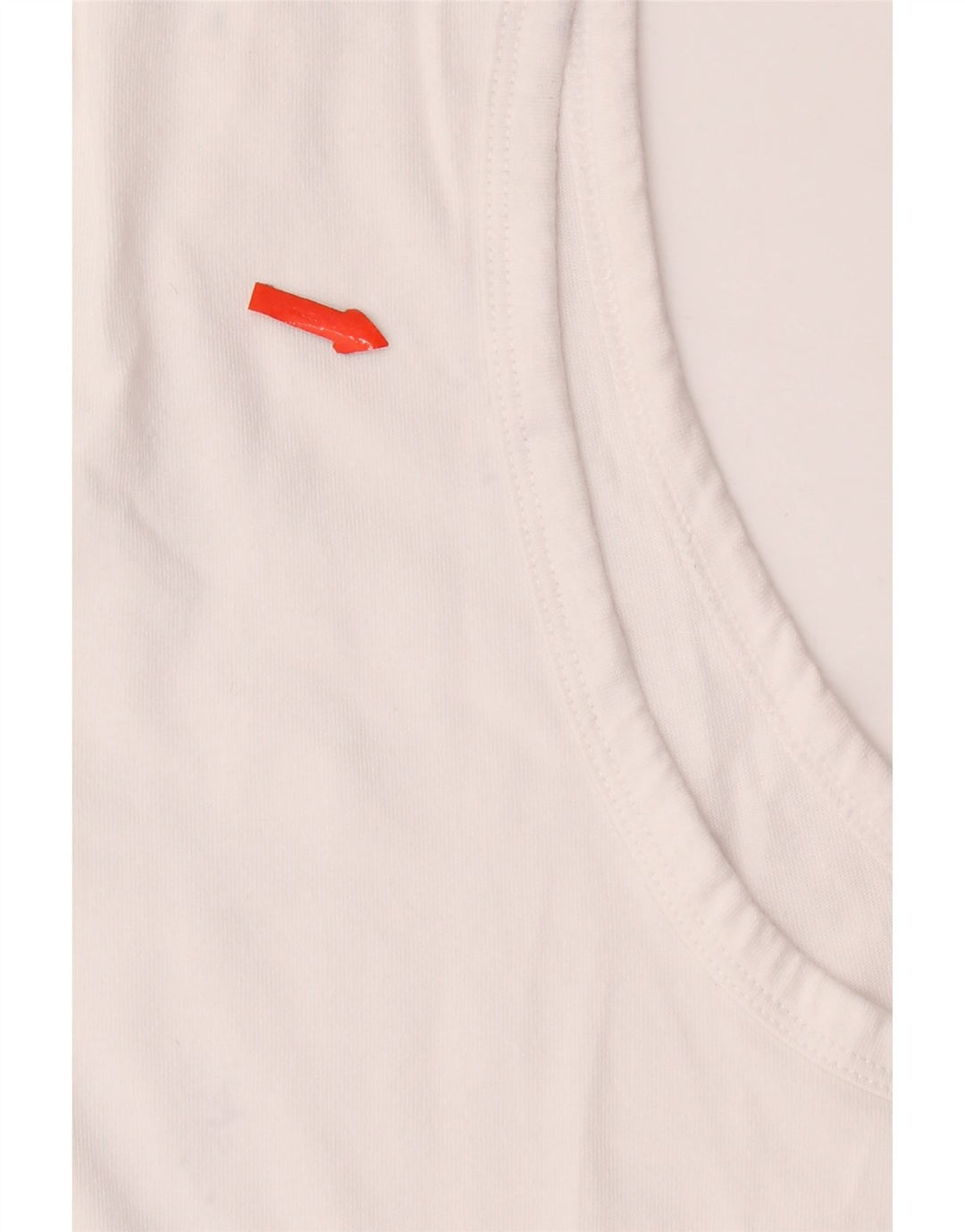 Nike Herren-Trägershirt, groß, aus weißer Baumwolle