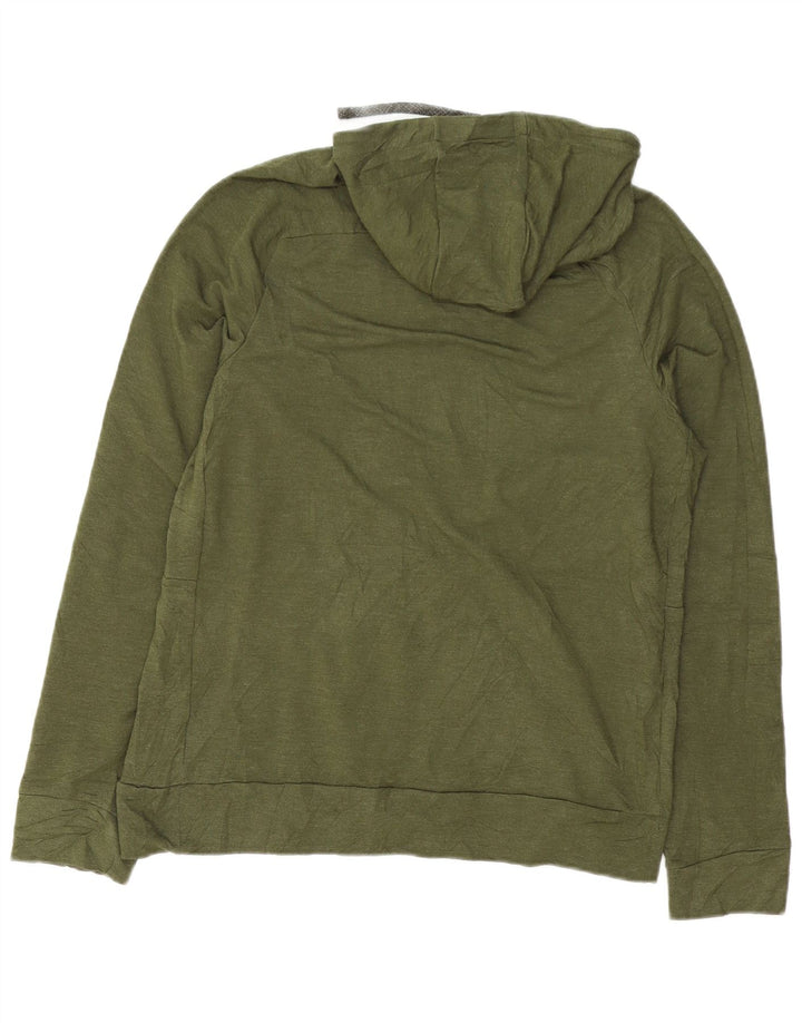 Nike Herren Dri Fit Hoodie Pullover Medium Khaki Rayon