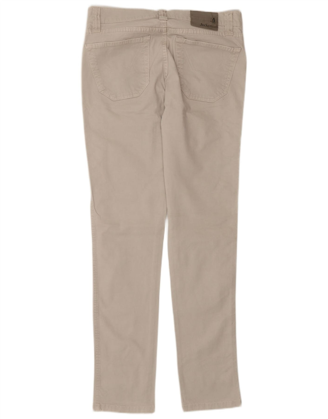 Jeckerson Herren Slim Jeans W30 L30 Beige Baumwolle