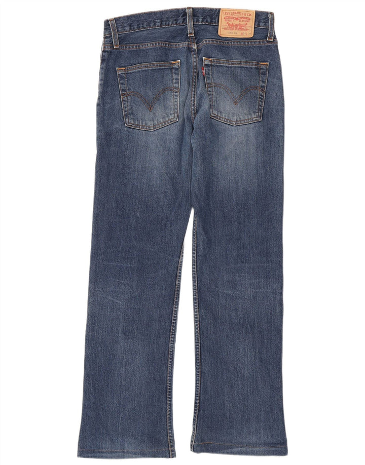 Levi's Herren 518 Distressed Bootcut Jeans W31 L30 Blaue Baumwolle