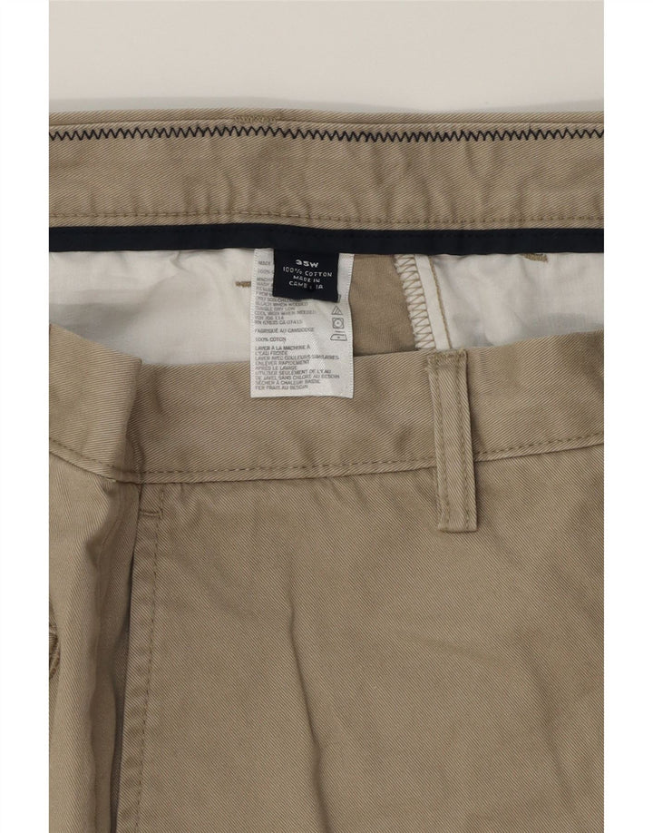 NAUTICA Mens Chino Shorts W35 Large Beige Cotton Vintage Nautica and Second-Hand Nautica from Messina Hembry 