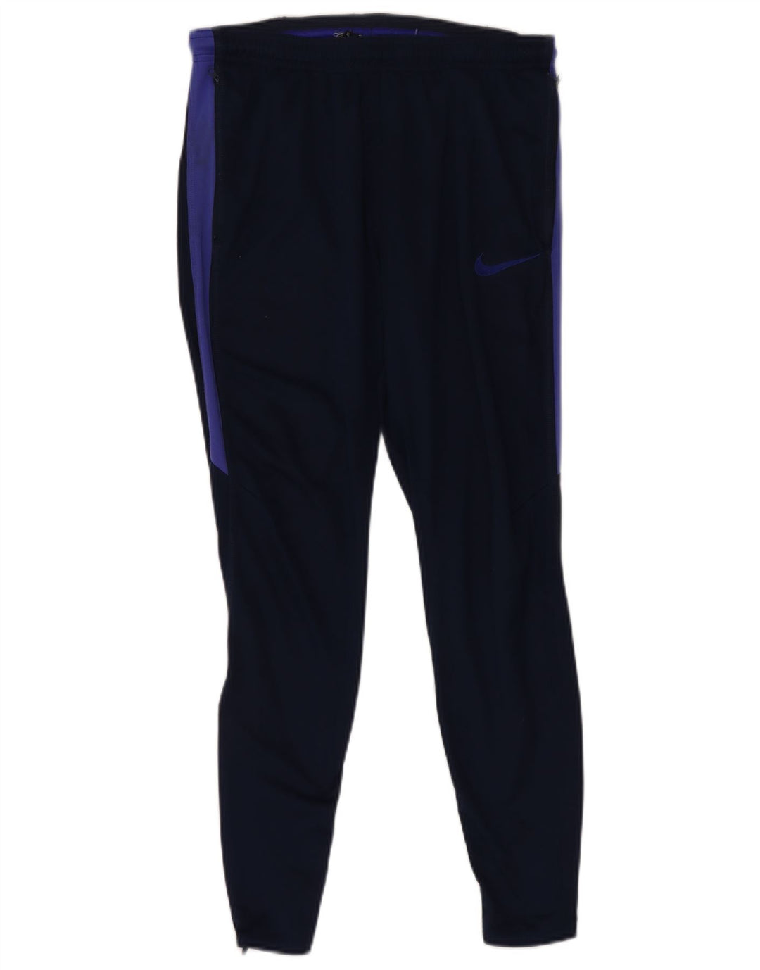 Nike Herren Dri Fit Trainingshose Mittelgroßes marineblaues Farbblock-Polyester