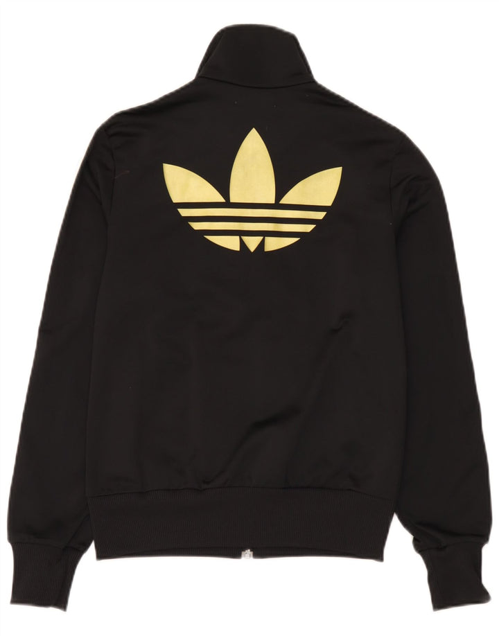 Adidas Damen Graphic Trainingsanzug Top Jacke EU 38 Medium Schwarz