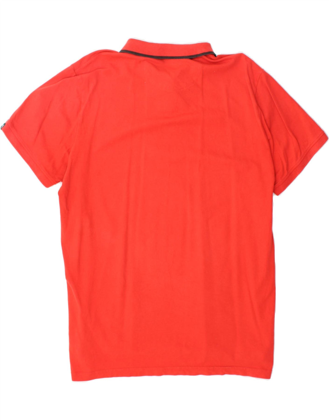 PUMA Mens Polo Shirt 2XL Red Vintage Puma and Second-Hand Puma from Messina Hembry 