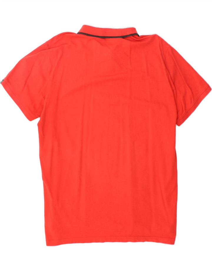 PUMA Mens Polo Shirt 2XL Red Vintage Puma and Second-Hand Puma from Messina Hembry 