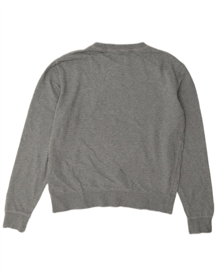 Marks & Spencer Damen Weekend Graphic Sweatshirt Pullover UK 14 Mittelgrau