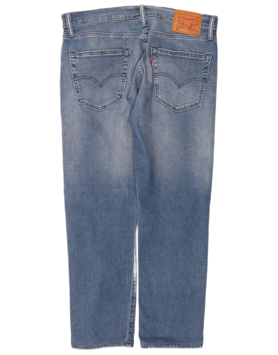 Levi's Herren 502 Tapered Jeans W32 L28 Blaue Baumwolle