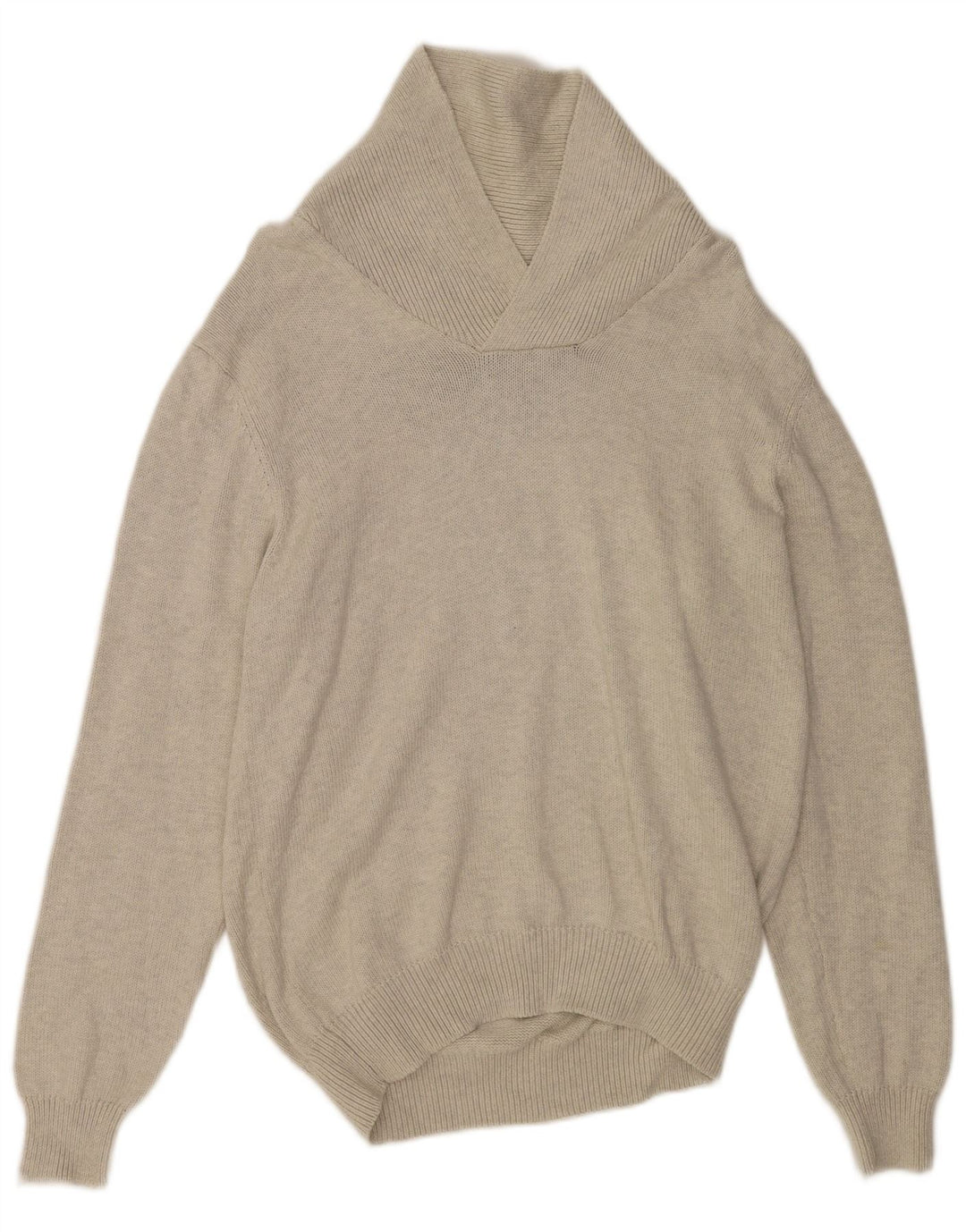 MARKS & SPENCER Herren-Pullover mit Schalkragen, Gr. 41/43, Größe L, Grau