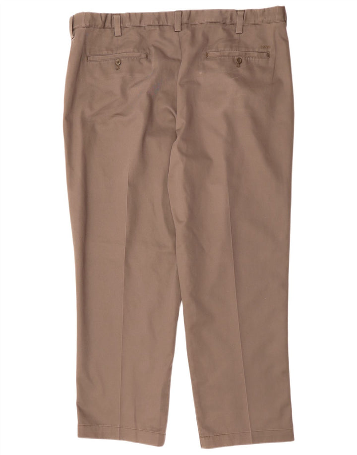 IZOD Herren-Chinohose mit Pegged, W46, L32, beige Baumwolle