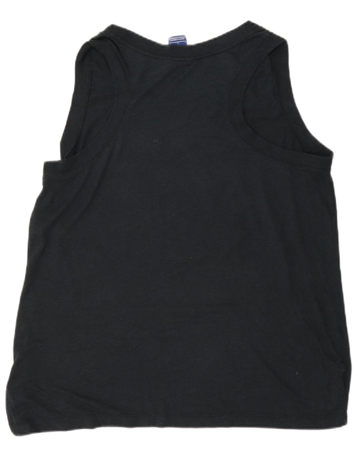 Nike Damen Graphic Vest Top UK 16 Large Marineblau