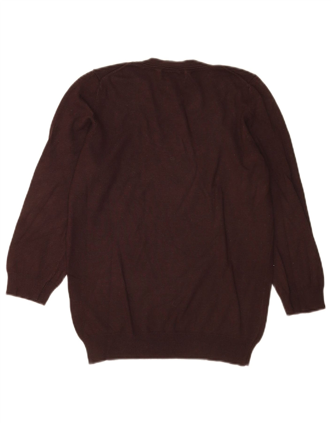 Marks & Spencer Damen-Pullover mit U-Boot-Ausschnitt, UK 12, Mittelbraun