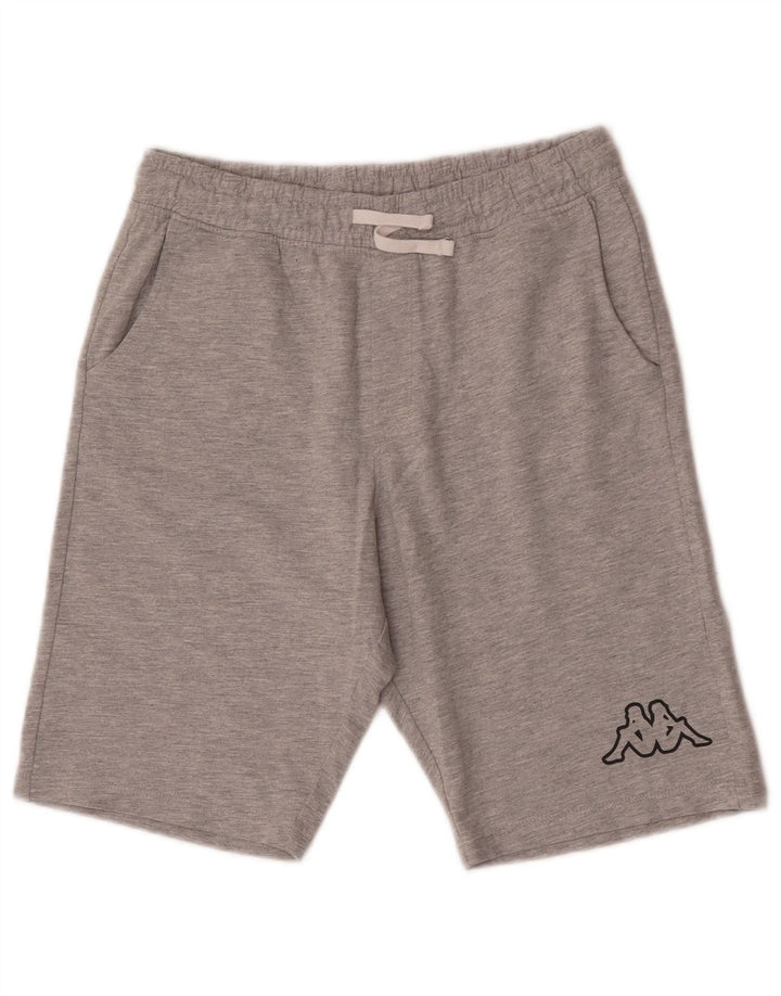 Kappa Sportshorts für Jungen, 13–14 Jahre, graue Baumwolle