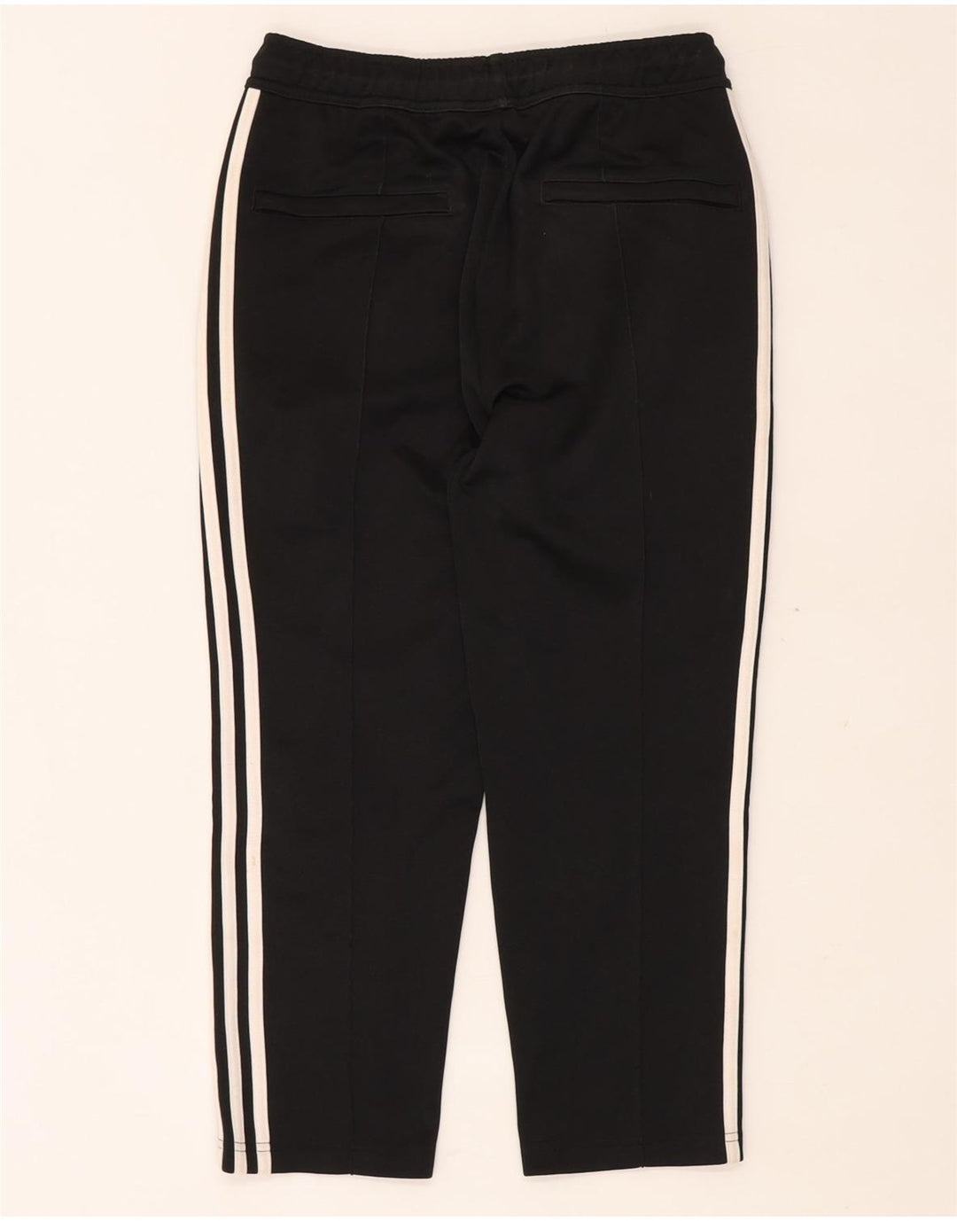 ADIDAS Damen Trainingshose UK 6 XS Schwarz Polyester