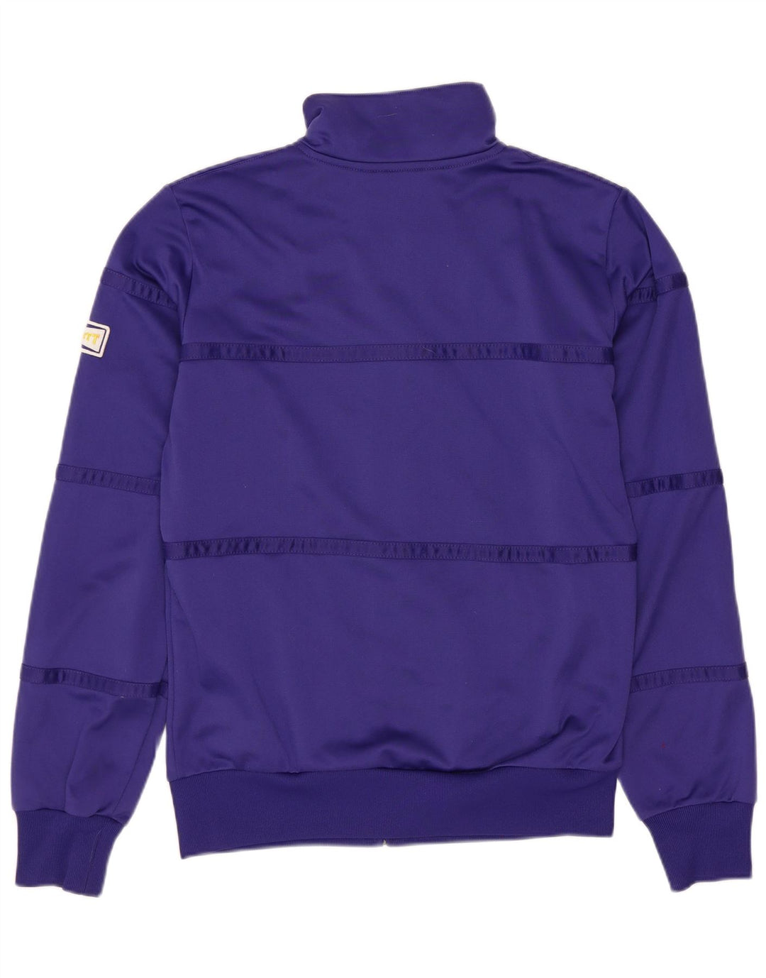 Carhartt Damen-Trainingsanzug-Oberteiljacke UK 10 Small Purple Chevron Polyester