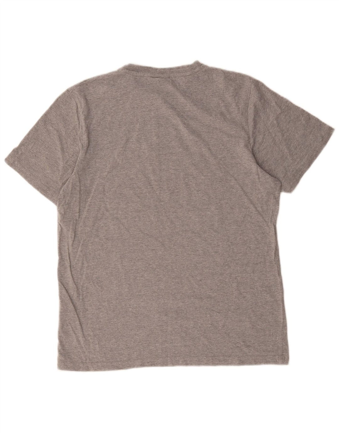 Ellesse Herren-T-Shirt mit Grafik, mittelgraue Baumwolle