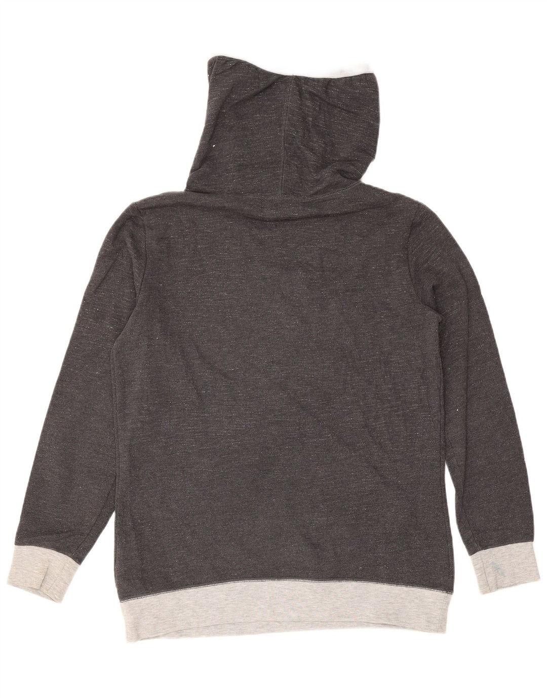 Converse Damen Grafik-Sweatshirtpullover UK 10 Small Grau Farbblock