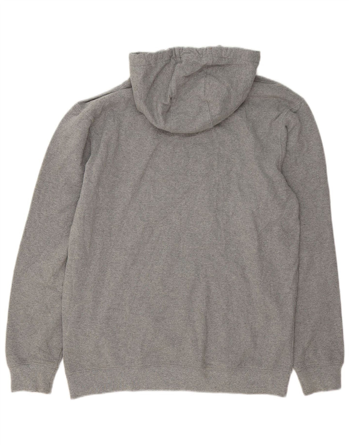 Vans Herren-Kapuzenpullover mit Grafik, groß, graue Baumwolle