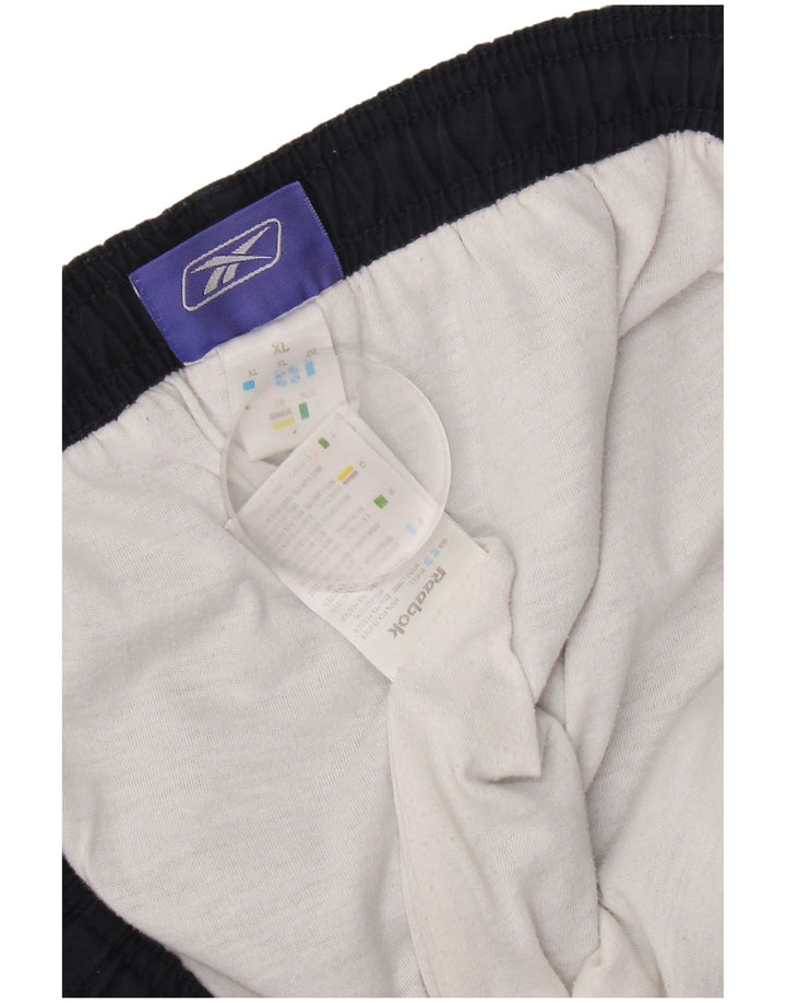 Reebok Herren Trainingshose Jogger XL Marineblau Polyester
