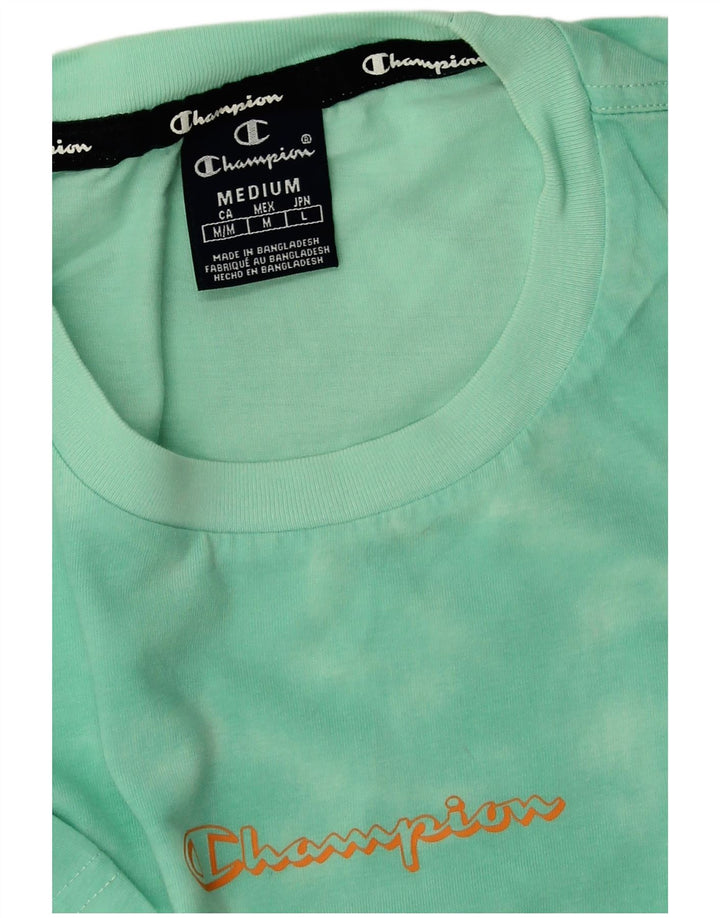 CHAMPION Herren T-Shirt Top Mittelgrün Batik