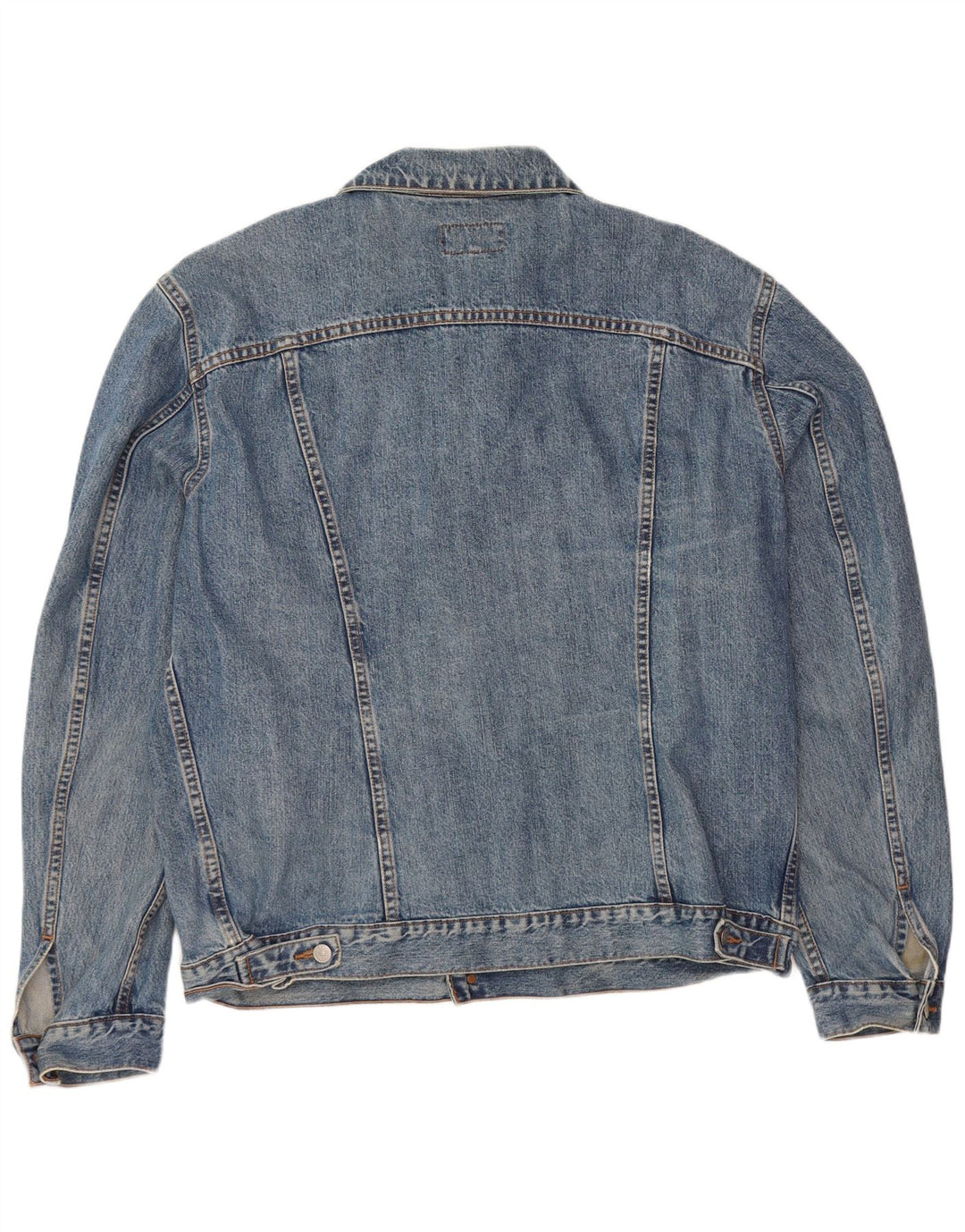 Carrera Herren Jeansjacke UK 44 2XL Blaue Baumwolle