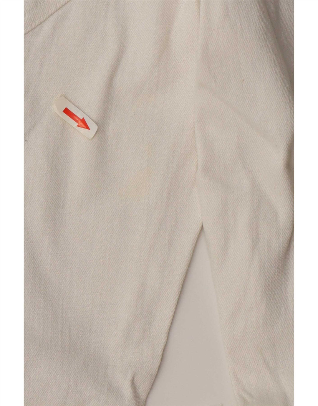 Zara Herren Distressed Slim Jeans EU 38 Small W30 L27 Weiße Baumwolle