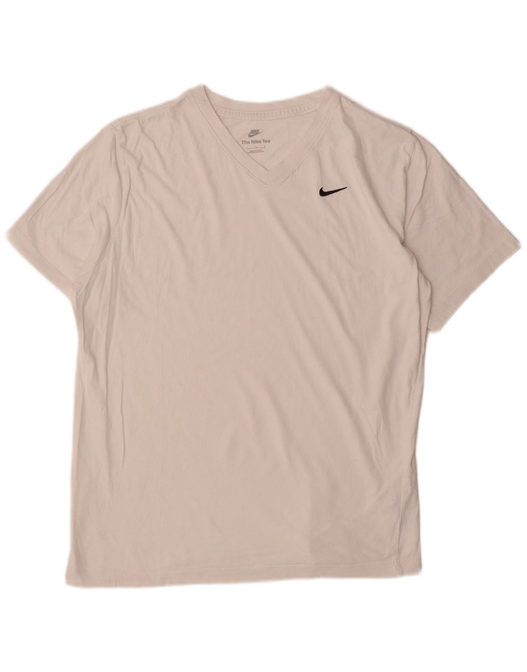 Nike Herren T-Shirt Top Große weiße Baumwolle