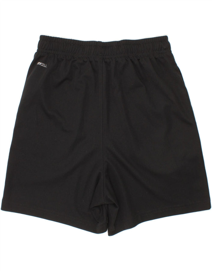 PUMA Boys Graphic Sport Shorts 11-12 Years Black Polyester Vintage Puma and Second-Hand Puma from Messina Hembry 