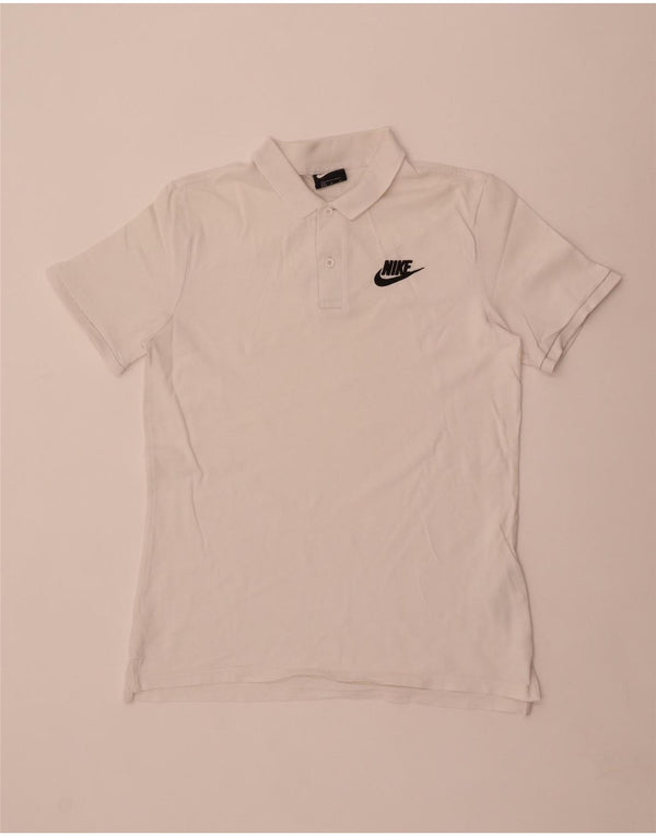 Nike Herren-Poloshirt, mittelweiße Baumwolle
