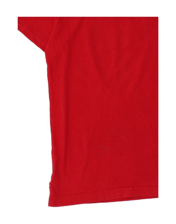 LEVI'S Boys Graphic T-Shirt Top 11-12 Years Red Vintage Levi's and Second-Hand Levi's from Messina Hembry 