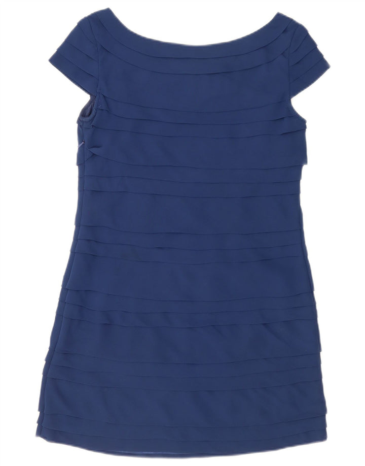 French Connection Damen-Etuikleid, Größe S, Blau, Polyester