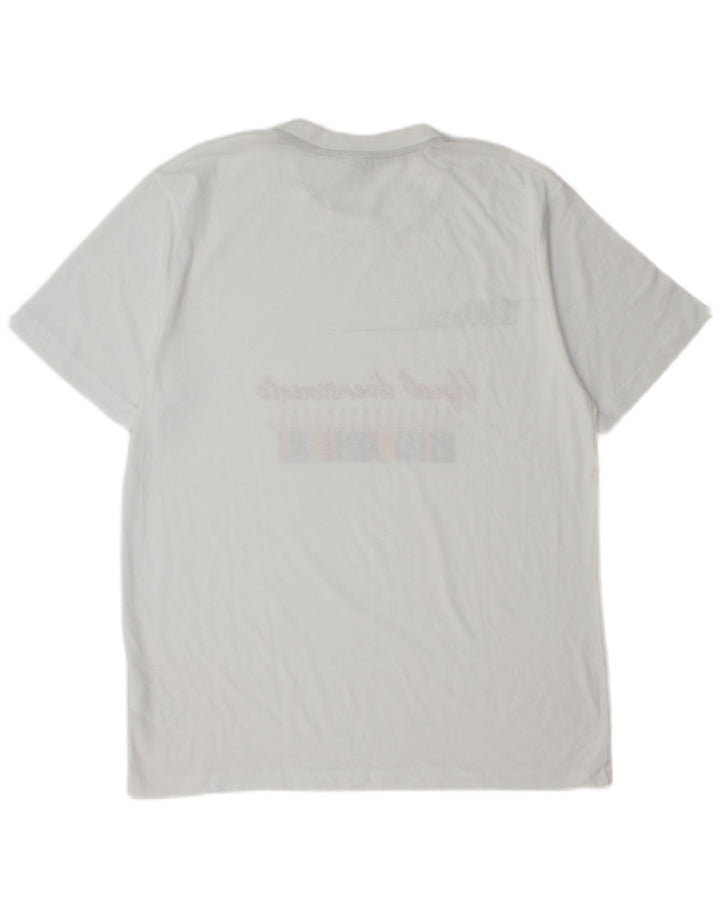 Wilson Herren-T-Shirt mit Grafik, groß, aus weißem Polyester