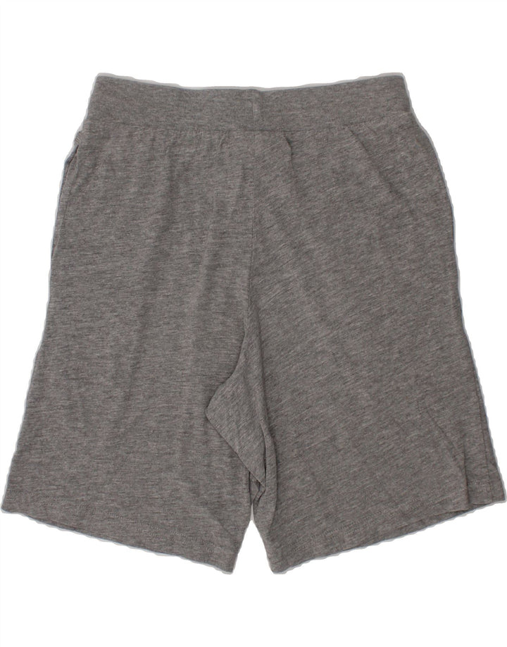 CHAMPION Boys Graphic Sport Shorts 9-10 Years Medium Grey Cotton Vintage Champion and Second-Hand Champion from Messina Hembry 