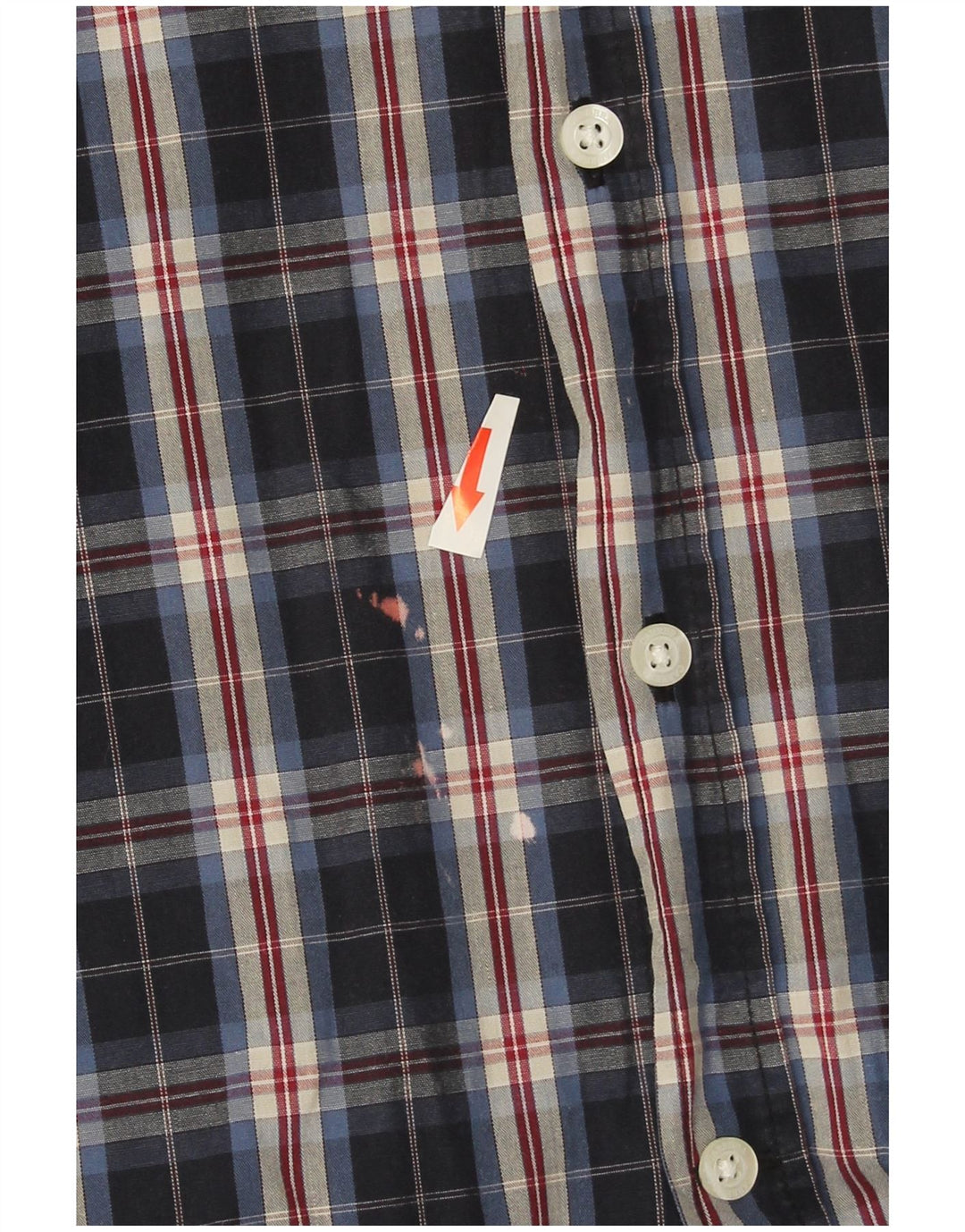 Carrera Herrenhemd 2XL Marineblau kariert