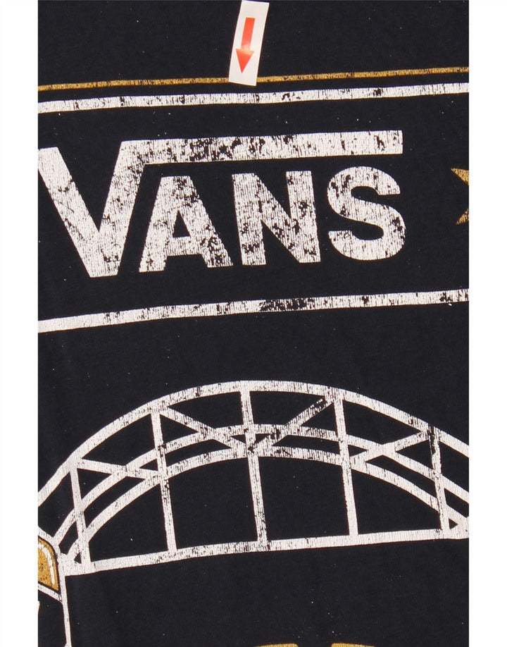 Vans Herren-T-Shirt mit Grafik, mittlere Marineblau-Baumwolle