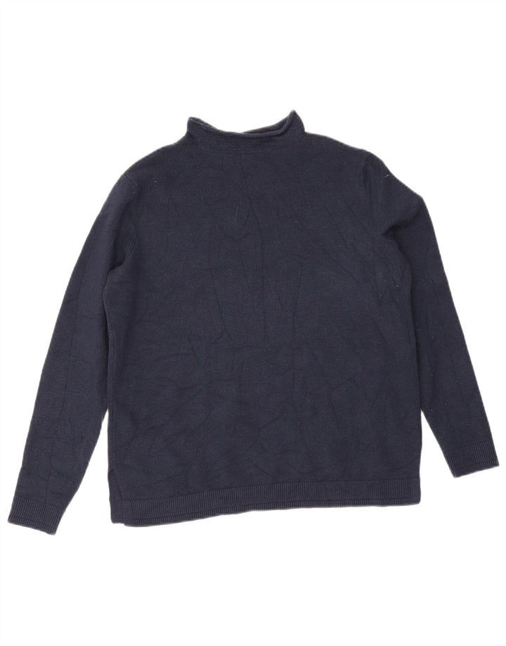 Marks & Spencer Rollkragenpullover für Damen, Gr. 8, Marineblau