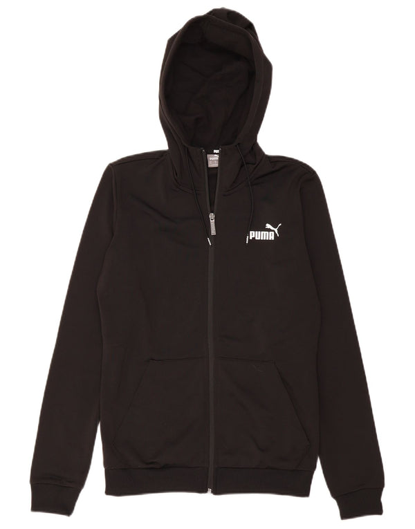 PUMA Herren Zip Hoodie Pullover XS Schwarz Polyester