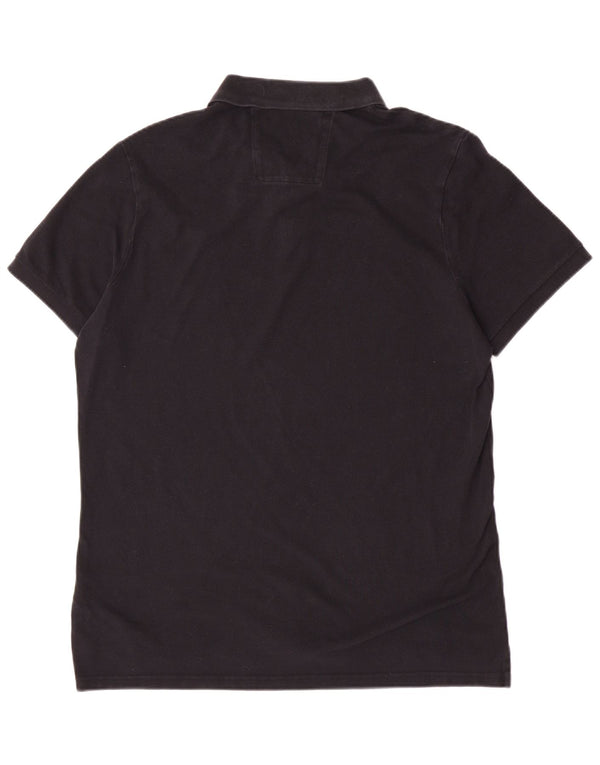 Calvin Klein Jeans Herren Poloshirt 2XL Schwarz Baumwolle