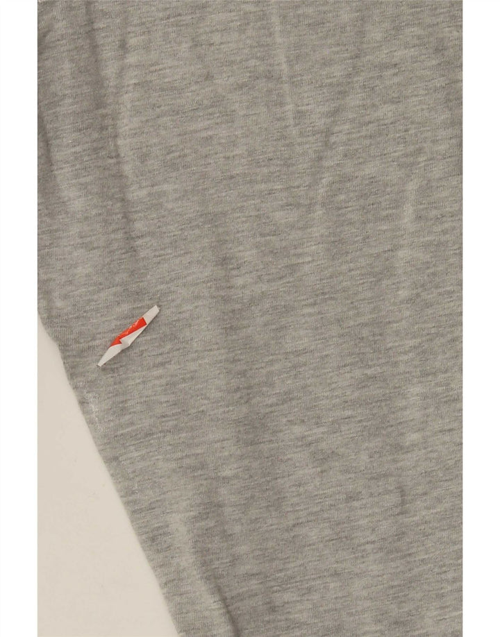 Fila Damen Leggings UK 12 Mittelgrau meliert