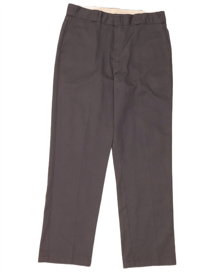 Dickies Herren gerade Chinohose W34 L33 Marineblau
