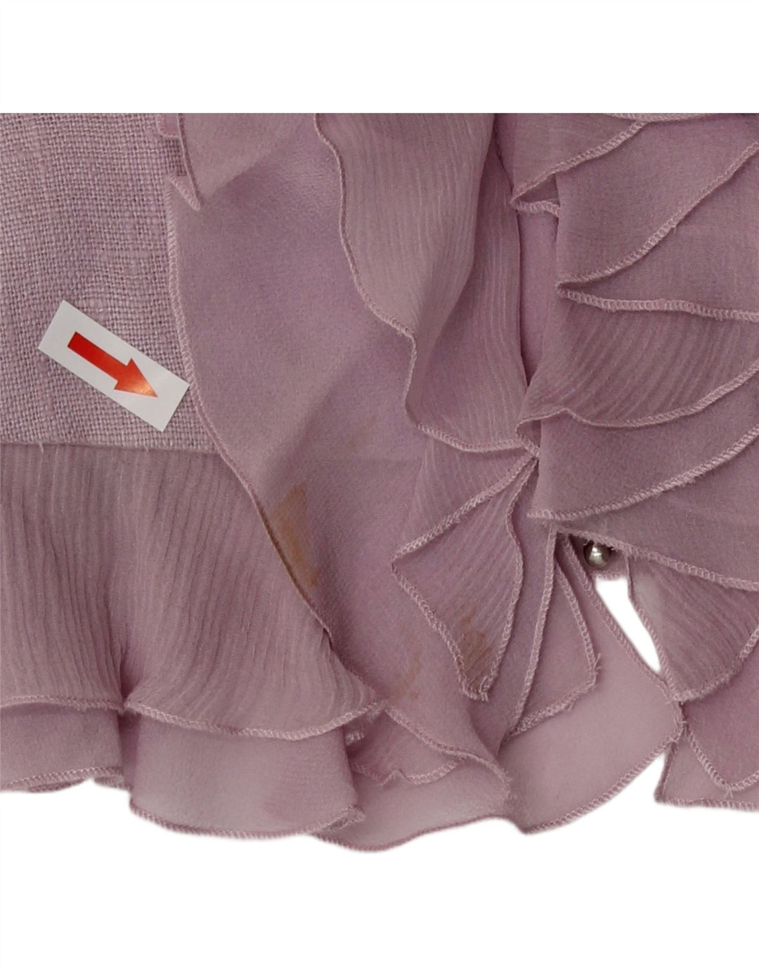 Luisa Spagnoli Damen Bolerojacke IT 42 Mittellila Leinen