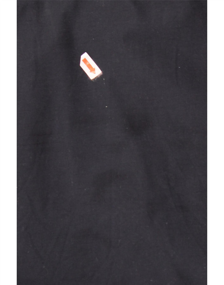 VINTAGE Herren Windjacke UK 44 2XL Marineblaue Baumwolle