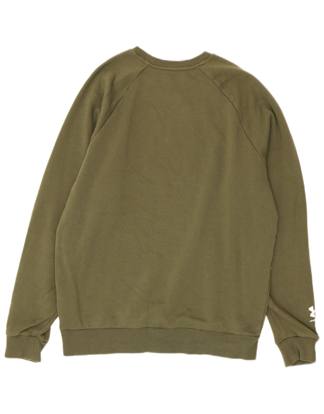Under Armour Herren-Sweatshirt mit Grafik, mittlere Khaki-Baumwolle